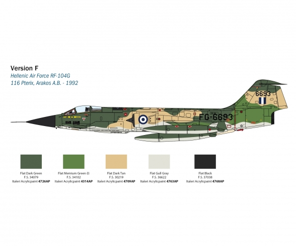 1:32 F-104G/S - RF-104G Starfighter 1:32 F-104G/S - RF-104G Starfighter