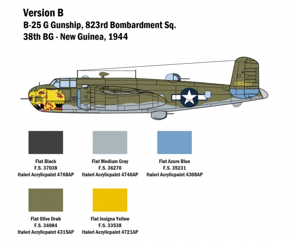 1:48 B-25G Mitchell 1:48 B-25G Mitchell