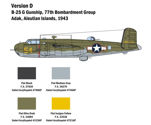 1:48 B-25G Mitchell 1:48 B-25G Mitchell