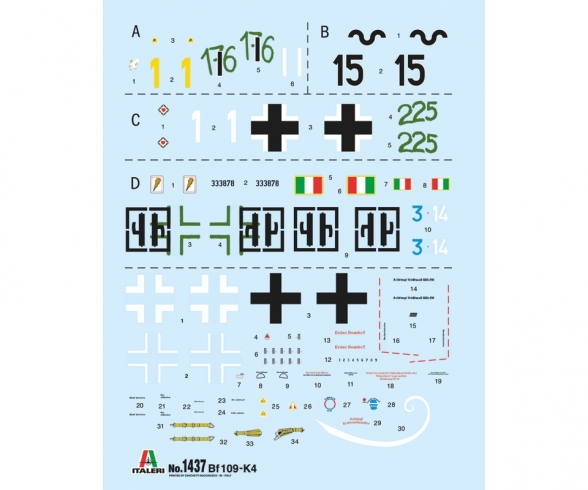 1:48 Messerschm. BF109K-4 1:48 Messerschm. BF109K-4