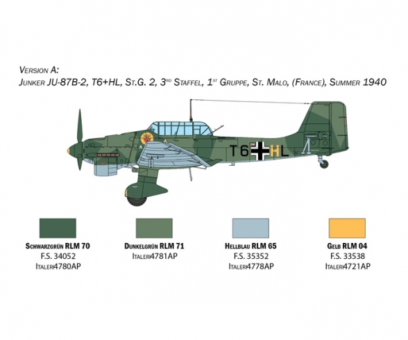1:48 Junkers JU-87B Stuka Bat.o.Brit. 1:48 Junkers JU-87B Stuka Bat.o.Brit.