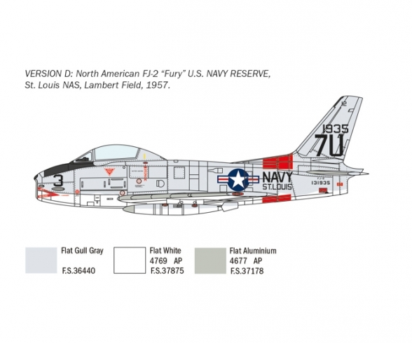 1:48 North American FJ-2/3 Fury 1:48 North American FJ-2/3 Fury