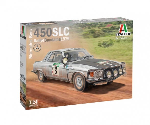 1:24 Mercedes 450 SLC Rally d Bandama'79 1:24 Mercedes 450 SLC Rally d Bandama'79