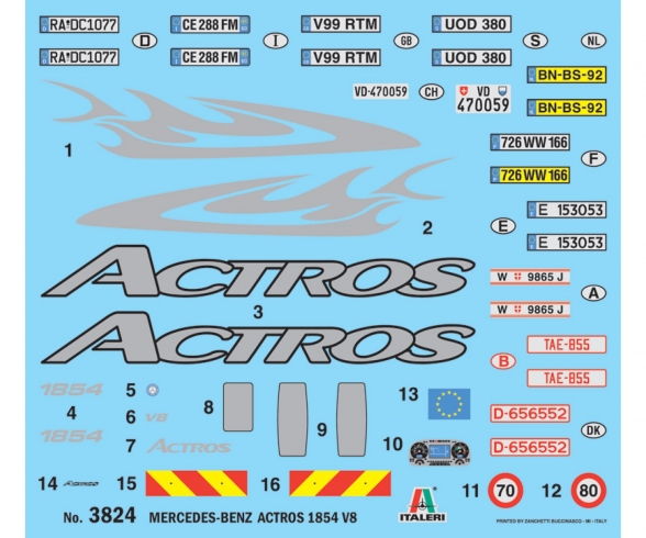 1:24 Mercedes-Benz Actros 2003 1:24 Mercedes-Benz Actros 2003