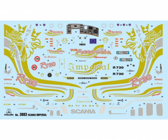 1:24 Scania R730 V8 Topline Imperial 1:24 Scania R730 V8 Topline Imperial