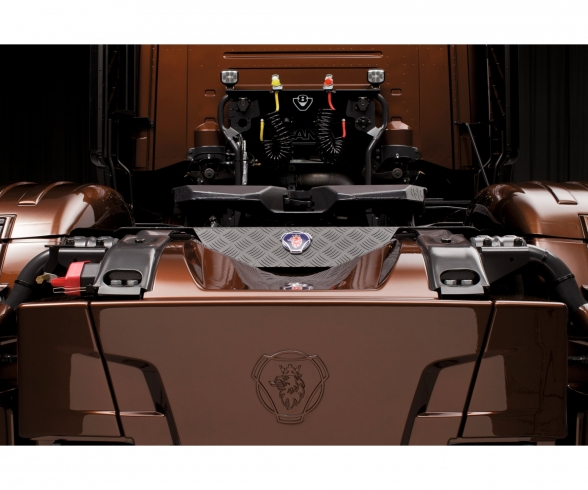 1:24 Scania R730 V8 Black Amber 1:24 Scania R730 V8 Black Amber