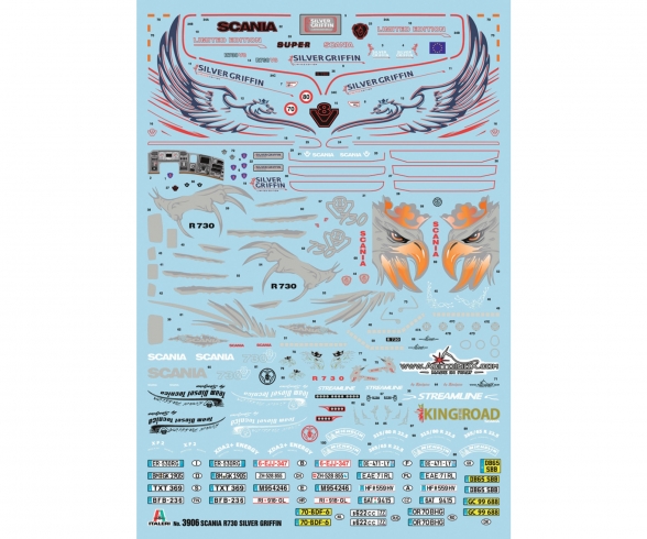 1:24 Scania R730 Streamline 4x2 1:24 Scania R730 Streamline 4x2