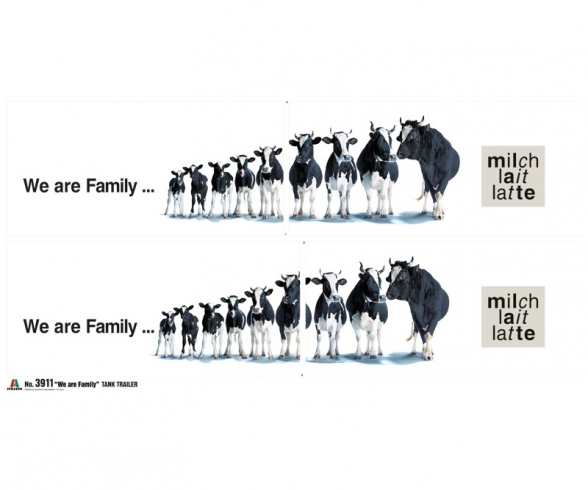 1:24 "The Familiy"Swissmilk Tank Trailer 1:24 "The Familiy"Swissmilk Tank Trailer