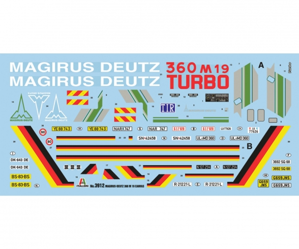 1:24 Magirus Deutz 360 M19 1:24 Magirus Deutz 360 M19