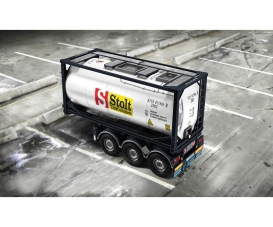 1:24 Tecnokar Trailer w/ 20ft Tank 1:24 Tecnokar Trailer w/ 20ft Tank