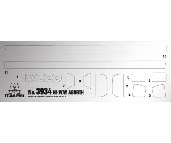 1:24 Iveco HI-WY E5 "Abarth" 1:24 Iveco HI-WY E5 "Abarth"