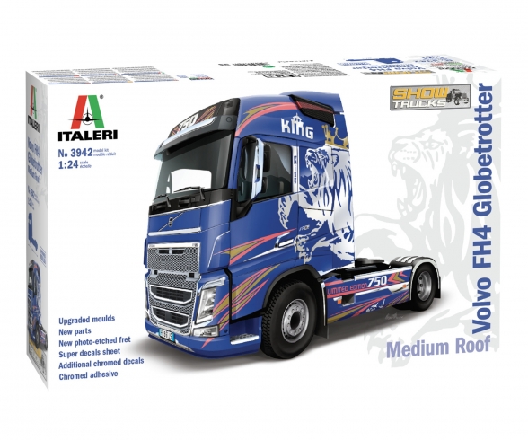 1:24 Volvo FH4 Globetrotter /Medium Roof 1:24 Volvo FH4 Globetrotter /Medium Roof