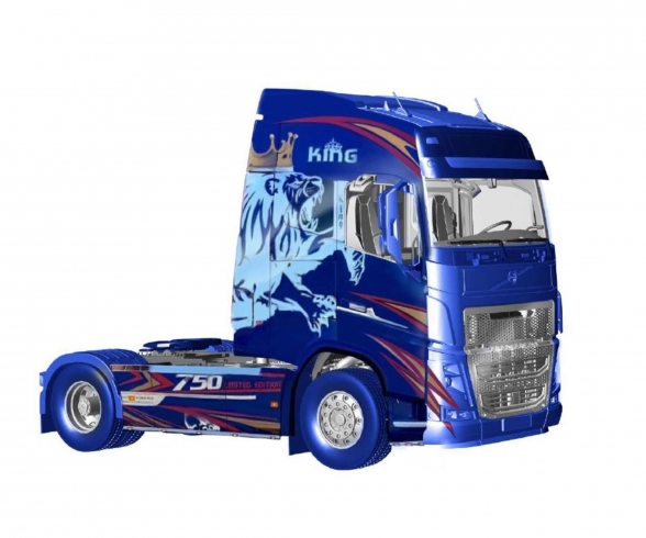 1:24 Volvo FH4 Globetrotter /Medium Roof 1:24 Volvo FH4 Globetrotter /Medium Roof
