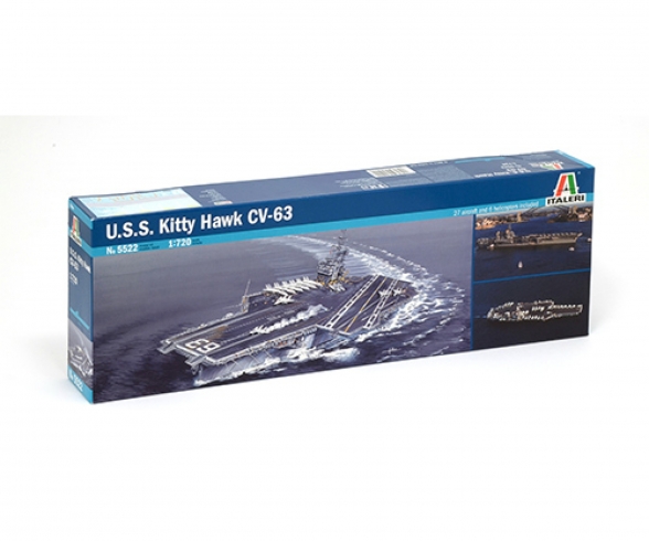 1:720 USS Kitty Hawk CV-63 1:720 USS Kitty Hawk CV-63