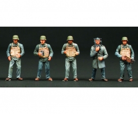 1:35 Figure-Set Schnellboot Crew (10) 1:35 Figure-Set Schnellboot Crew (10)