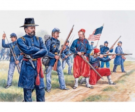 1:72 Union Infantry and Zuaves 1:72 Union Infantry and Zuaves