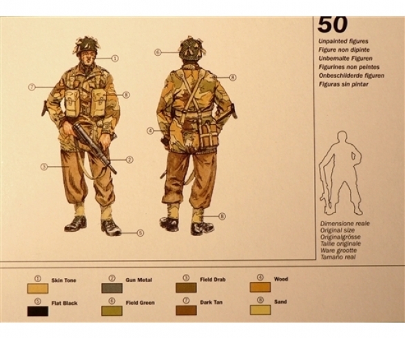 1:72 Britische Fallschirmjäger 1:72 Britische Fallschirmjäger