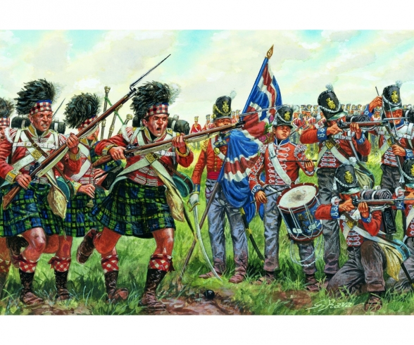 1:72 Britische & Schottische Infanterie 1:72 Britische & Schottische Infanterie