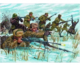 1:72 WW2 - Russ. Infantry (Winter Unif.) 1:72 WW2 - Russ. Infantry (Winter Unif.)