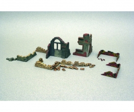 1:72 Walls and ruins w/accessories 1:72 Walls and ruins w/accessories