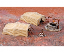 1:72 Desert Well and Tents 1:72 Desert Well and Tents
