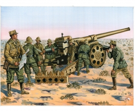 1:72 Italian Cannone 149/40 w/crew 1:72 Italian Cannone 149/40 w/crew