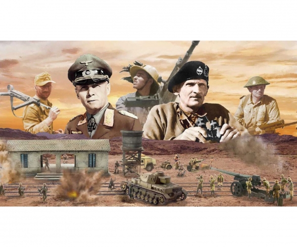 1:72 WWII: El Alamein Battle Railway St. 1:72 WWII: El Alamein Battle Railway St.