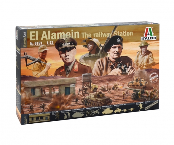 1:72 WWII: El Alamein Battle Railway St. 1:72 WWII: El Alamein Battle Railway St.
