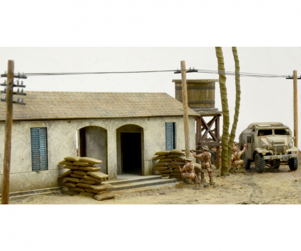 1:72 WWII: El Alamein Battle Railway St. 1:72 WWII: El Alamein Battle Railway St.