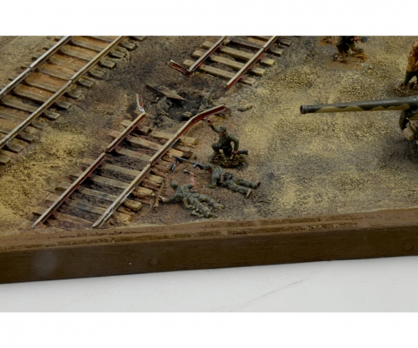 1:72 WWII: El Alamein Battle Railway St. 1:72 WWII: El Alamein Battle Railway St.