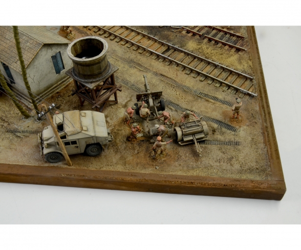 1:72 WWII: El Alamein Battle Railway St. 1:72 WWII: El Alamein Battle Railway St.