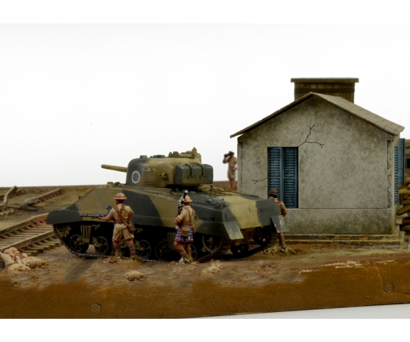 1:72 WWII: El Alamein Battle Railway St. 1:72 WWII: El Alamein Battle Railway St.