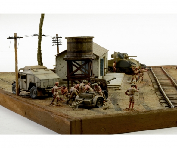 1:72 WWII: El Alamein Battle Railway St. 1:72 WWII: El Alamein Battle Railway St.