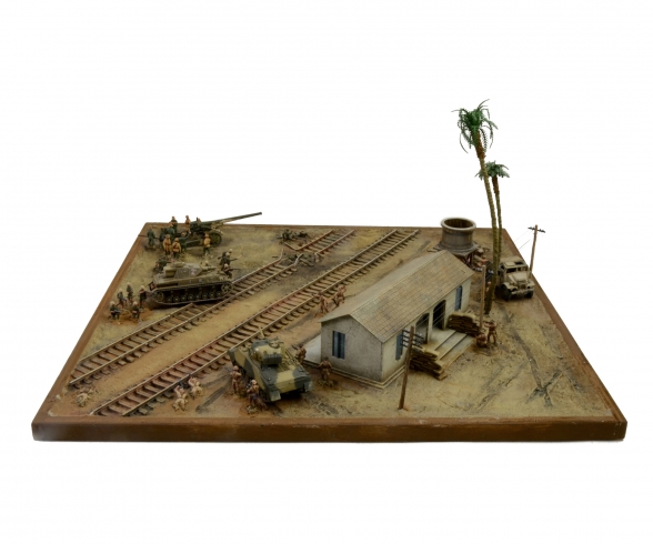 1:72 WWII: El Alamein Battle Railway St. 1:72 WWII: El Alamein Battle Railway St.