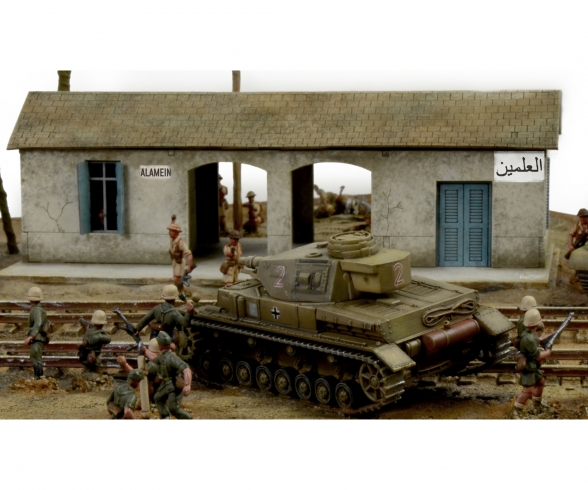 1:72 WWII: El Alamein Battle Railway St. 1:72 WWII: El Alamein Battle Railway St.