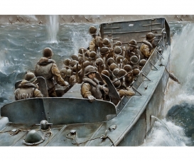 1:35 Figuren-Set U.S. Infanterie an Bord 1:35 Figuren-Set U.S. Infanterie an Bord