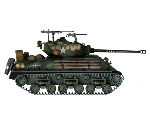 1:35 M4A3E8 Sherman "Fury" 1:35 M4A3E8 Sherman "Fury"