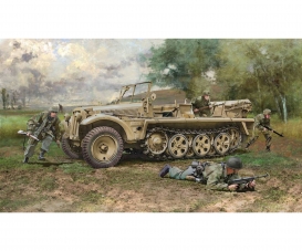1:35 Sd.Kfz.10 Demag D7 w/German Paratr. 1:35 Sd.Kfz.10 Demag D7 w/German Paratr.