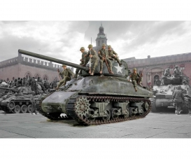 1:35 M4A1 Sherman with U.S. Infantry 1:35 M4A1 Sherman with U.S. Infantry