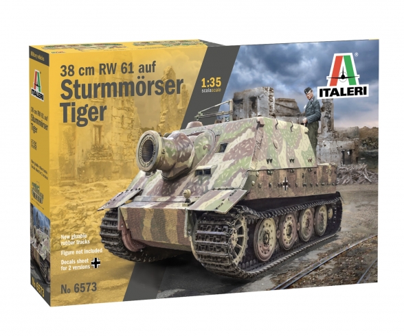 1:35 38cm RW 61 auf Sturmmöser Tiger 1:35 38cm RW 61 auf Sturmmöser Tiger