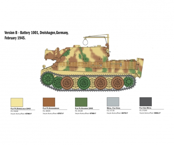 1:35 38cm RW 61 auf Sturmmöser Tiger 1:35 38cm RW 61 auf Sturmmöser Tiger