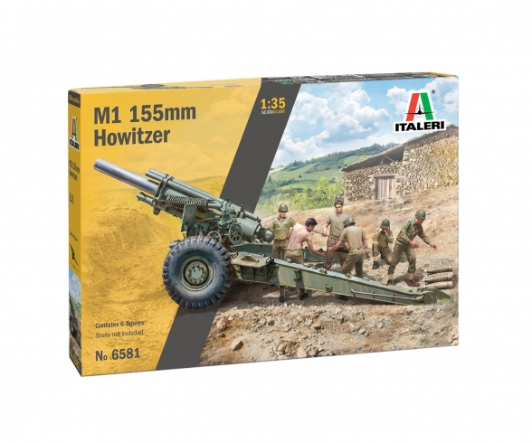1:35 M1 155mm Howitzer with crew 1:35 M1 155mm Howitzer with crew