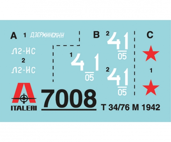 1:72 T 34/76 Russischer Panzer 1:72 T 34/76 Russischer Panzer