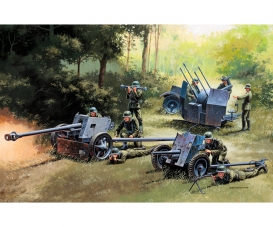 1:72 German Guns Set: PAK35-PAK40-FLAK38 1:72 German Guns Set: PAK35-PAK40-FLAK38