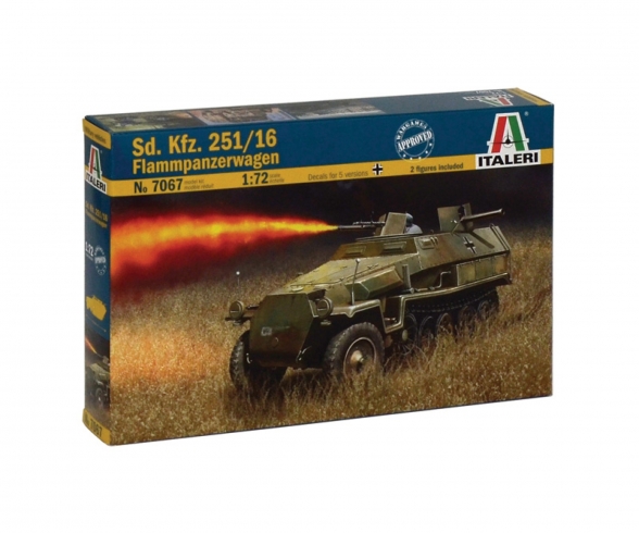1:72 Sd. KFZ. 251/16 Flammpanzerwagen 1:72 Sd. KFZ. 251/16 Flammpanzerwagen