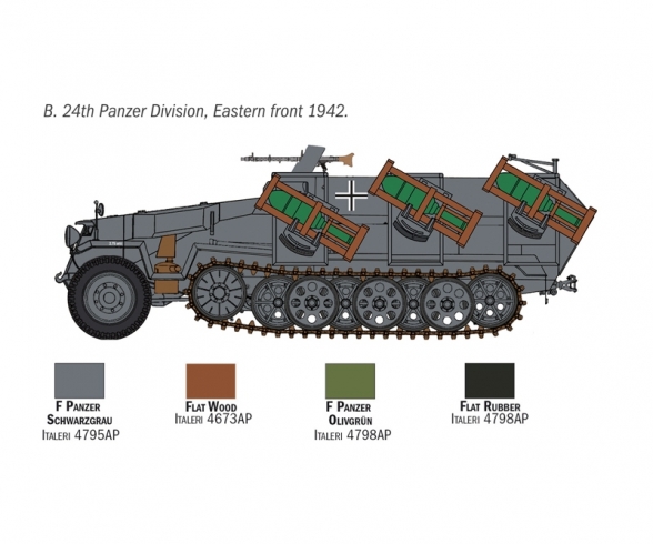 1:72 Sd.Kfz. 251/1 "Stuka Zu Fuss" 1:72 Sd.Kfz. 251/1 "Stuka Zu Fuss"