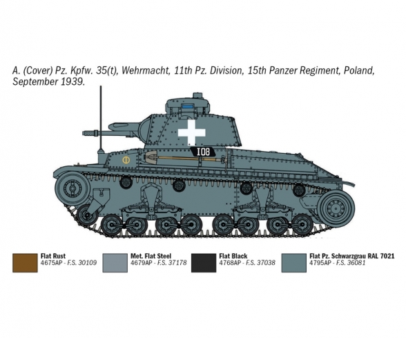 1:72 Ger. Panzerkampfwagen 35 (t) 1:72 Ger. Panzerkampfwagen 35 (t)