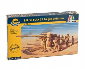 1:72 FLAK 37 AA Gun, 8.8cm (1 fast ass.) 1:72 FLAK 37 AA Gun, 8.8cm (1 fast ass.)