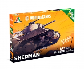 1:72 Sherman WoT Fast Assembly Kit 1:72 Sherman WoT Fast Assembly Kit