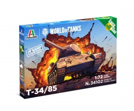 1:72 T-34/85 WoT Fast Assembly Kit 1:72 T-34/85 WoT Fast Assembly Kit